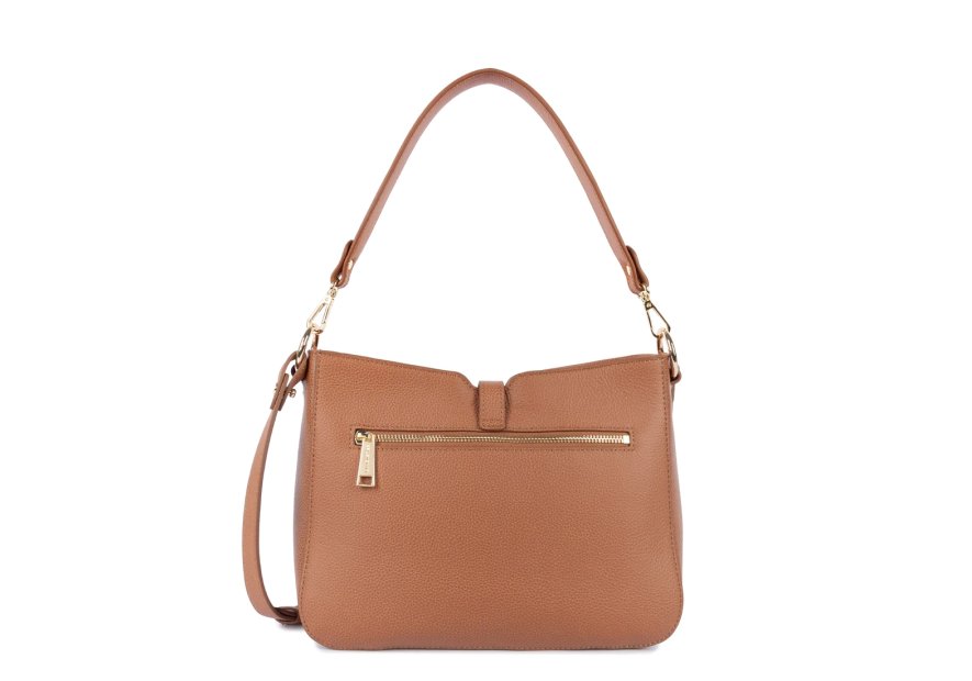 Lancaster 547-81 - CUIR DE VACHETTE - GOLD sac besace m lancaster milano horizon Sacs à mains