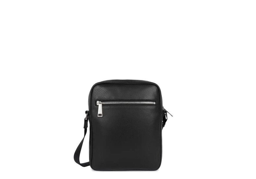 Lancaster 370-35 - CUIR DE VACHETTE - NOIR sac homme lancaster gentlemen harry sac h zip