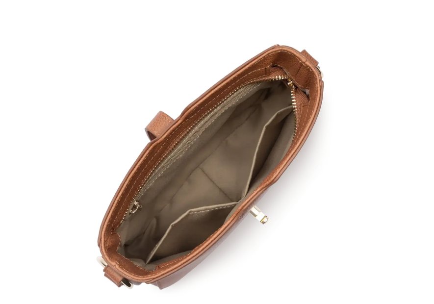 Lancaster 547-47 - CUIR DE VACHETTE - GOLD Foulonné Milano - Sac Trotteur Sacs à mains