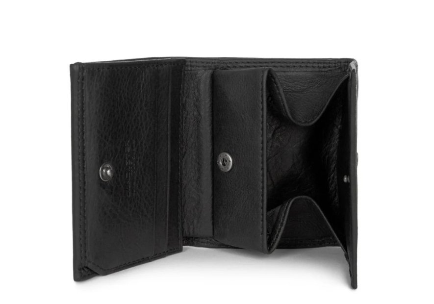 Lancaster 120-44 - CUIR DE VACHETTE - NOIR porte monnaie billet boite lancaster soft vintage pmpb