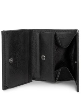 Lancaster 120-44 - CUIR DE VACHETTE - NOIR porte monnaie billet boite lancaster soft vintage pmpb