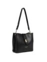 Lancaster 470-62 - CUIR DE VACHETTE - NOIR lancaster-top double-besace sacs-a-mains