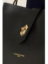 Lancaster 470-62 - CUIR DE VACHETTE - NOIR lancaster-top double-besace sacs-a-mains