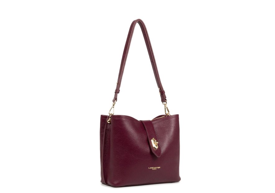 Lancaster 470-62 - CUIR DE VACHETTE - BORD lancaster-top double-besace Sacs à mains