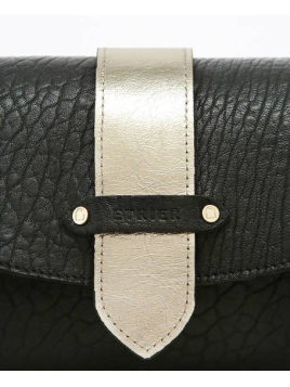 etrier EAGC205M - CUIR DE MOUTON - NOIR sac bandoulière étrier agnés m Sacs à mains