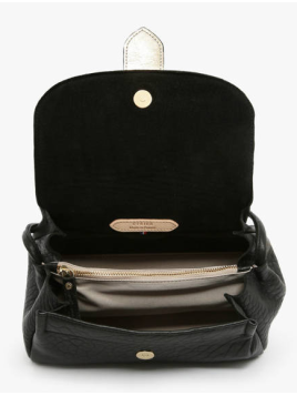 etrier EAGC205M - CUIR DE MOUTON - NOIR sac bandoulière étrier agnés m Sacs à mains