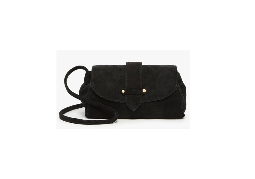 Sac Hobo Gérard Darel 'Charlotte' En Cuir Noir - Bandoulière - Neuf Avec Étiquettes