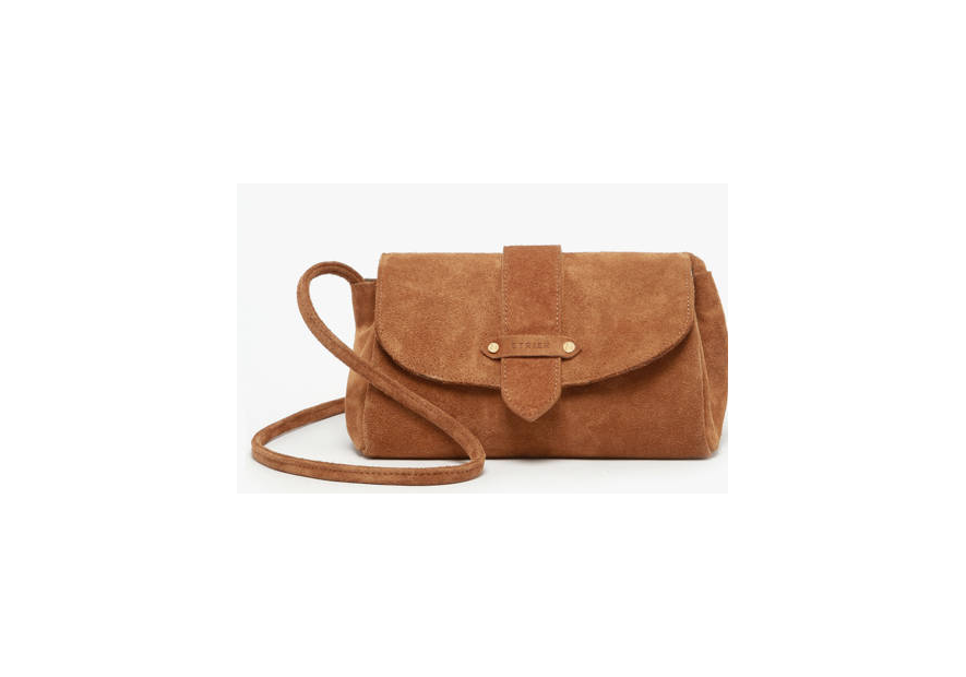 etrier EAGV205M - CUIR DE VACHETTE - CA sac bandoulière étrier agnès m velours Sacs à mains