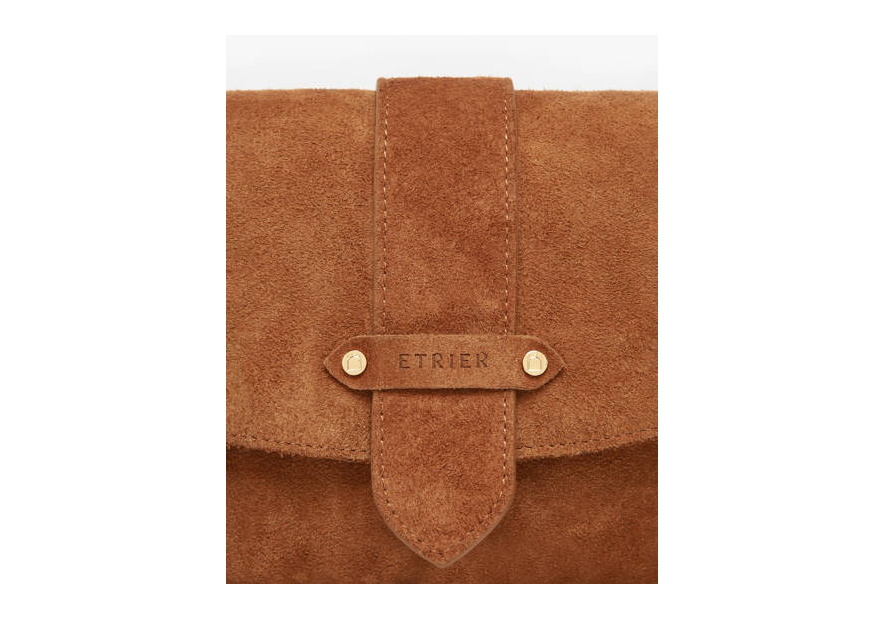 etrier EAGV205M - CUIR DE VACHETTE - CA sac bandoulière étrier agnès m velours Sacs à mains