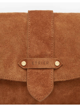 etrier EAGV205M - CUIR DE VACHETTE - CA sac bandoulière étrier agnès m velours Sacs à mains