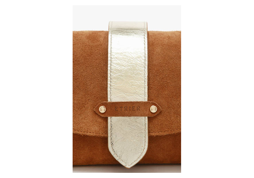 etrier EAGV205M sac bandoulière étrier agnès m velours Sacs à mains