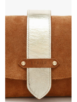 etrier EAGV205M - CUIR DE VACHETTE - CA sac bandoulière étrier agnès m velours Sacs à mains