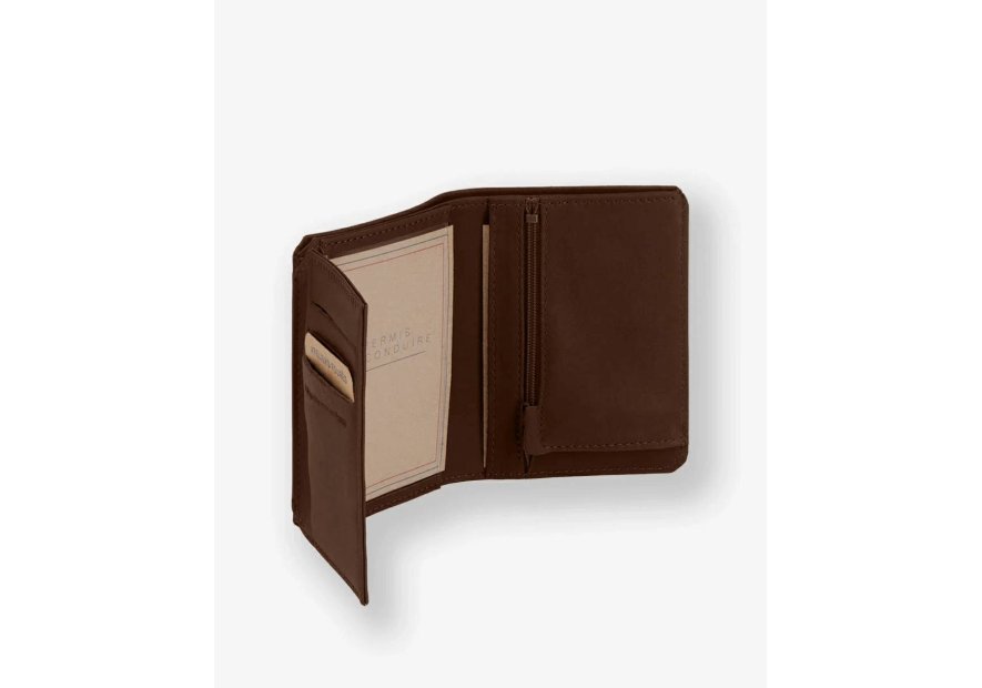 Les Ateliers Foures 949 - CUIR DE VACHETTE - COGNAC portefeuille cuir les ateliers fourès achille Portefeuille Homme