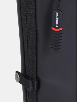 Hedgren HCOCM08/TURN - POLYESTER - NOIR sacoche croisé s + rfid sacoche mixte