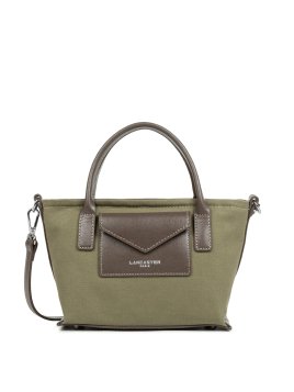 Lancaster 518-049 - COTON - KAKI sac porté main s lancaster canvas kba Sacs à mains