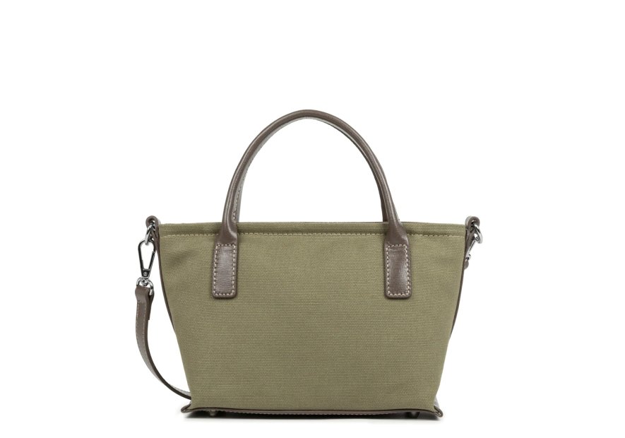 Lancaster 518-049 - COTON - KAKI sac porté main s lancaster canvas kba Sacs à mains