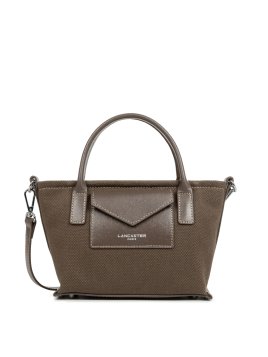 Lancaster 518-049 - COTON - MARRON sac porté main s lancaster canvas kba Sacs à mains