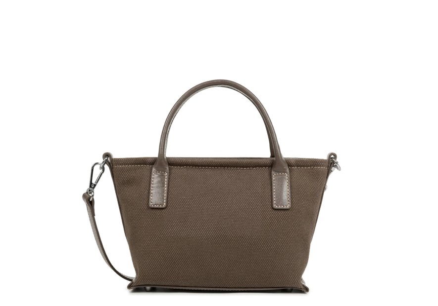 Lancaster 518-049 - COTON - MARRON sac porté main s lancaster canvas kba Sacs à mains