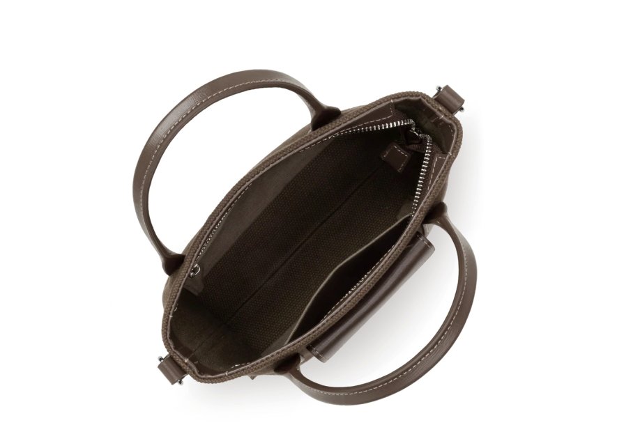 Lancaster 518-049 - COTON - MARRON sac porté main s lancaster canvas kba Sacs à mains