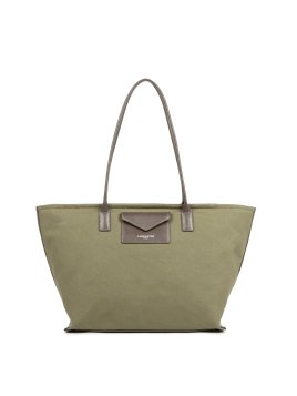 Lancaster 518-050 - COTON - KAKI sac shopping format a4 lancaster canvas kba shopping