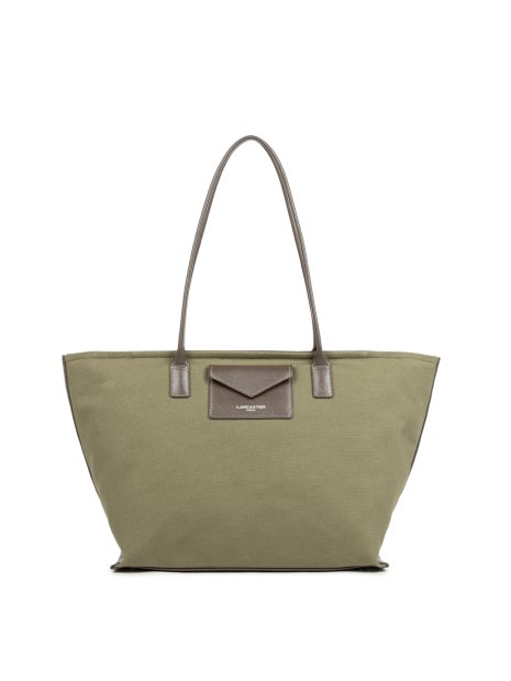 Lancaster 518-050 sac shopping format a4 lancaster canvas kba sac-a-main-shopping-toile-ou-cuir