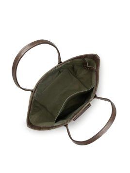 Lancaster 518-050 - COTON - KAKI sac shopping format a4 lancaster canvas kba shopping