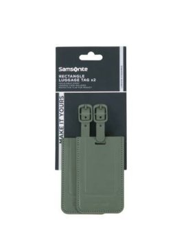 Samsonite 155592 - SYNTHÉTIQUE - GREEN porte adresse x2 Accessoires de voyage