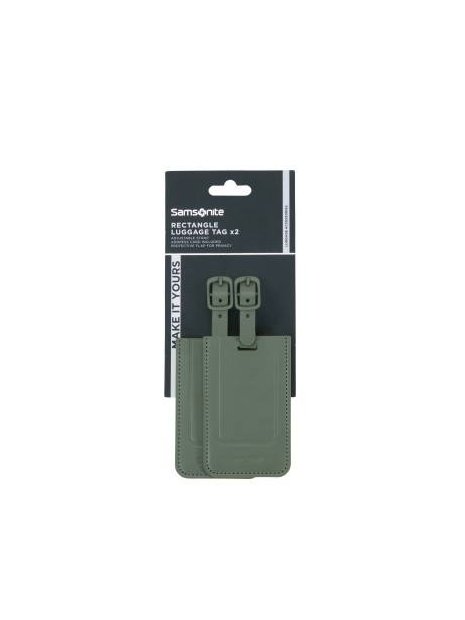 Samsonite 155592 - SYNTHÉTIQUE - GREEN porte adresse x2 accessoires-de-voyage