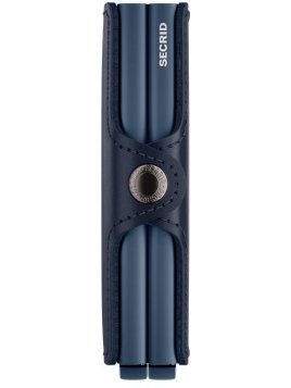 Secrid TO - CUIR DE VACHETTE - NAVY/NAV porte cartes twinwallet aluminium et cuir porte cartes