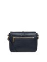 Lancaster 547-40 - CUIR DE VACHETTE - BLEU sac rabat s lancaster foulonné milano sacs-a-mains