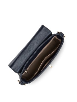 Lancaster 547-40 - CUIR DE VACHETTE - BLEU sac rabat s lancaster foulonné milano Sacs à mains