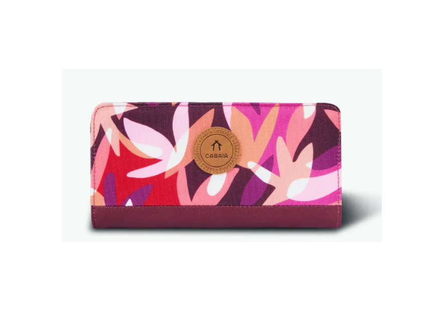 Cabaïa LARGE WALLET - POLYESTER - MONTR large wallet long complet complet