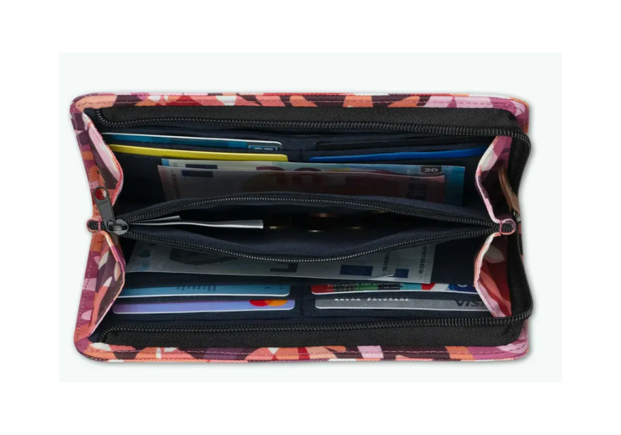 Cabaïa LARGE WALLET - POLYESTER - MONTR large wallet long complet complet