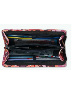 Cabaïa LARGE WALLET - POLYESTER - MONTR large wallet long complet complet