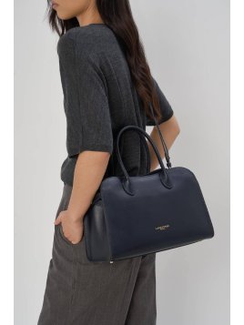 Lancaster 531-121 - CUIR DE VACHETTE - BLE sac porte main m lancaster donna hopper Sacs à mains