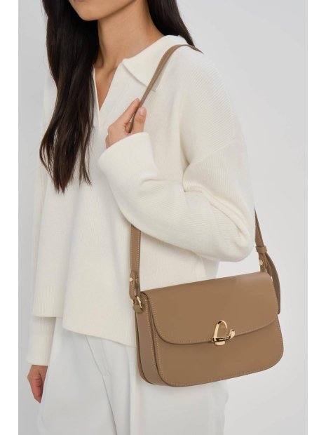 Lancaster 531-082 - CUIR DE VACHETTE - PRA sac rabat l lancaster paris philos sacs-a-mains