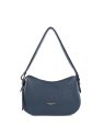 Lancaster 529-95 - CUIR DE VACHETTE - BLEU sac besace m lancaster dune sacs-a-mains