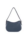 Lancaster 529-95 - CUIR DE VACHETTE - BLEU sac besace m lancaster dune sacs-a-mains