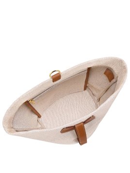 Longchamp 10367HJG - TOILE/CUIR - BRUN sac monobretelle longchamp le foulonné toile Sacs à mains