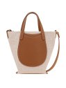 Longchamp 10368HJG - TOILE/CUIR - CARAMEL sac cabas longchamp le foilonne toile sacs-a-mains