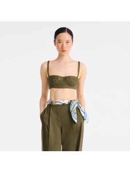 Longchamp 50674GSO - SOIE - ARDOISE carré de soie 90x90 cm longchamp patch surf carre de soie