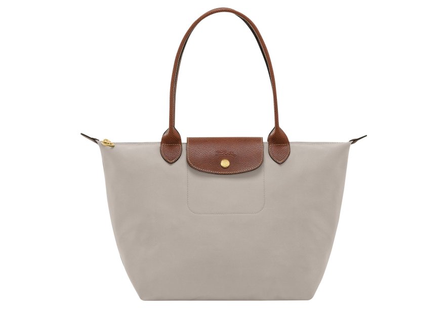 Longchamp 2605089 - NYLON ET CUIR - GALET sac cabas m le pliage n'est pas format a4 shopping