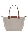 Longchamp 2605089 sac cabas m le pliage n'est pas format a4 sac-a-main-shopping-toile-ou-cuir