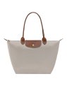 Longchamp 1899089 - NYLON ET CUIR - GALET sac cabas l le pliage original format étudiant sac-a-main-shopping-toile-ou-cuir