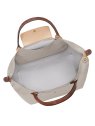 Longchamp 1899089 - NYLON ET CUIR - GALET sac cabas l le pliage original format étudiant sac-a-main-shopping-toile-ou-cuir
