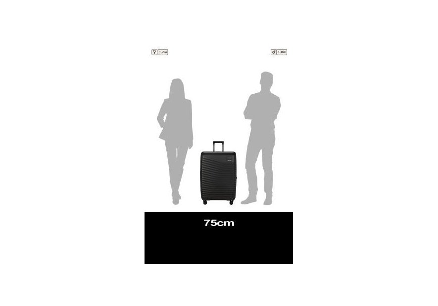 Samsonite 146915/KL9004 - POLYPROPYLÈNE -  valise rigide samsonite intuo 75 cm valise