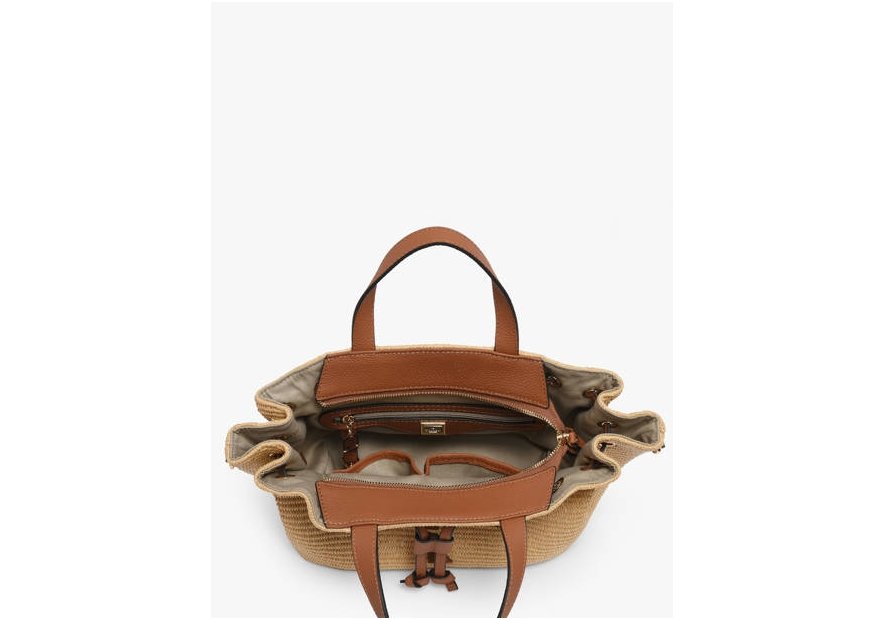 etrier EBRS150S - PAILLE/CUIR - CAMEL sac porte main s étrier brumby Sacs à mains