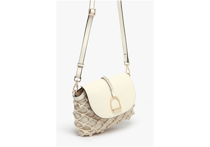 etrier ESAR206M - TOILE/CUIR - CRAIE sac porté travers étrier sahara Sacs à mains