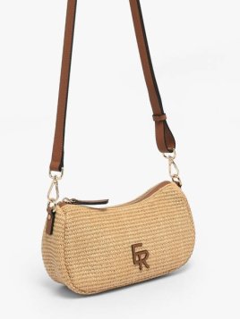 etrier EBRS203S - PAILLE/CUIR - CAMEL petit sac à main etrier brumby Sacs à mains