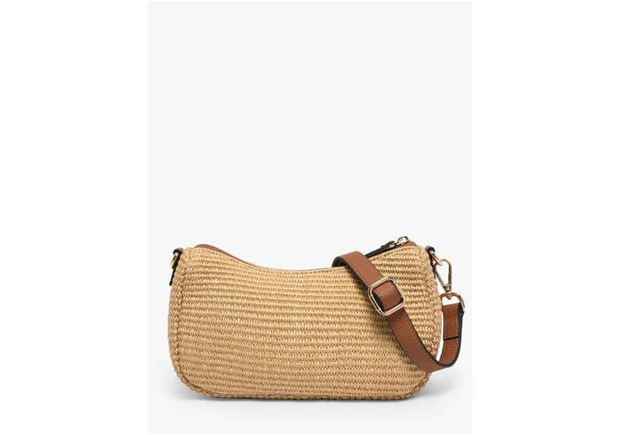 etrier EBRS203S - PAILLE/CUIR - CAMEL petit sac à main etrier brumby Sacs à mains